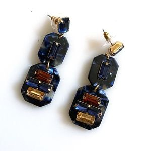 Glam Rhinestone Handmade Earrings